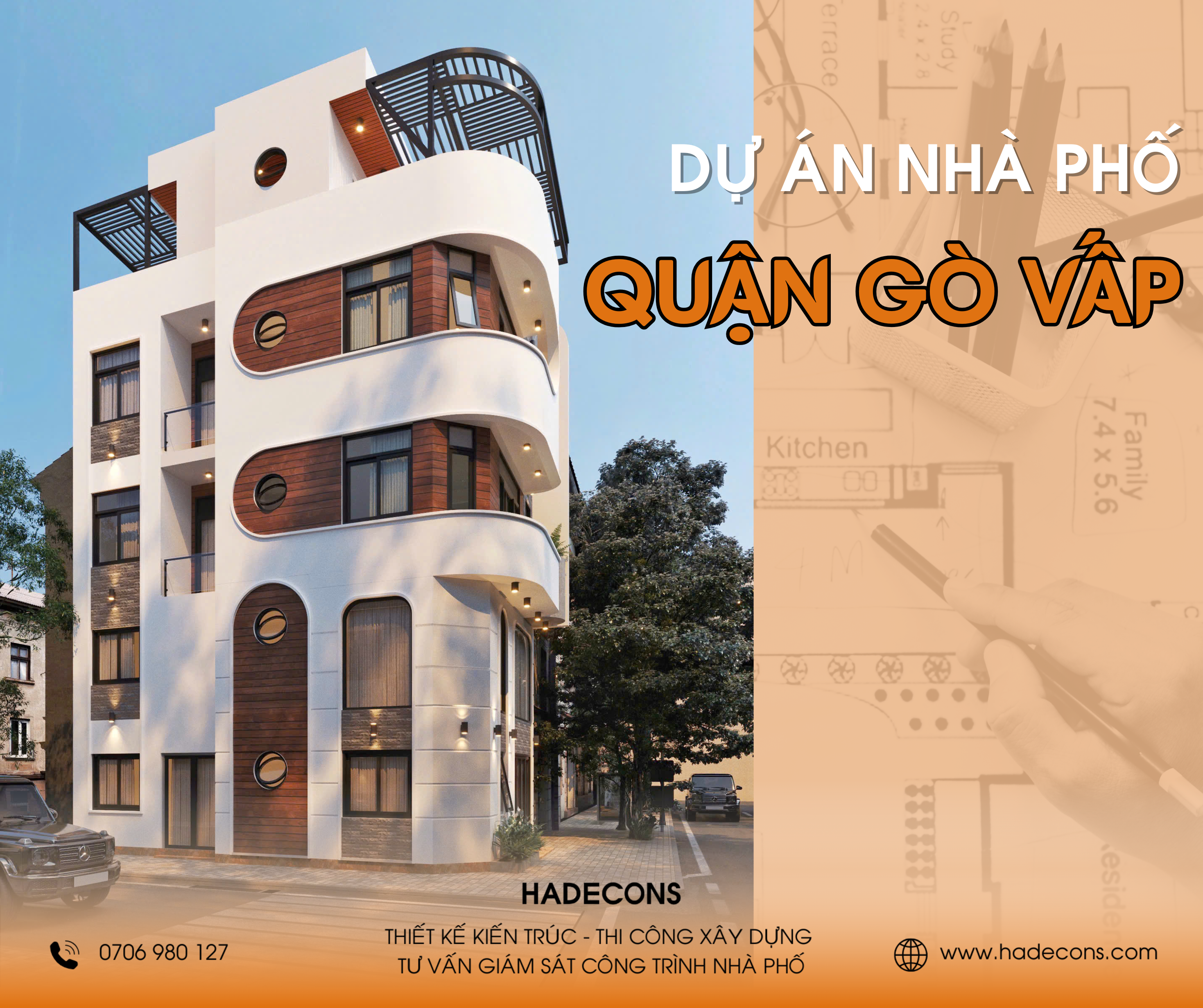 Dự án nhà phố Gò Vấp HADECON
