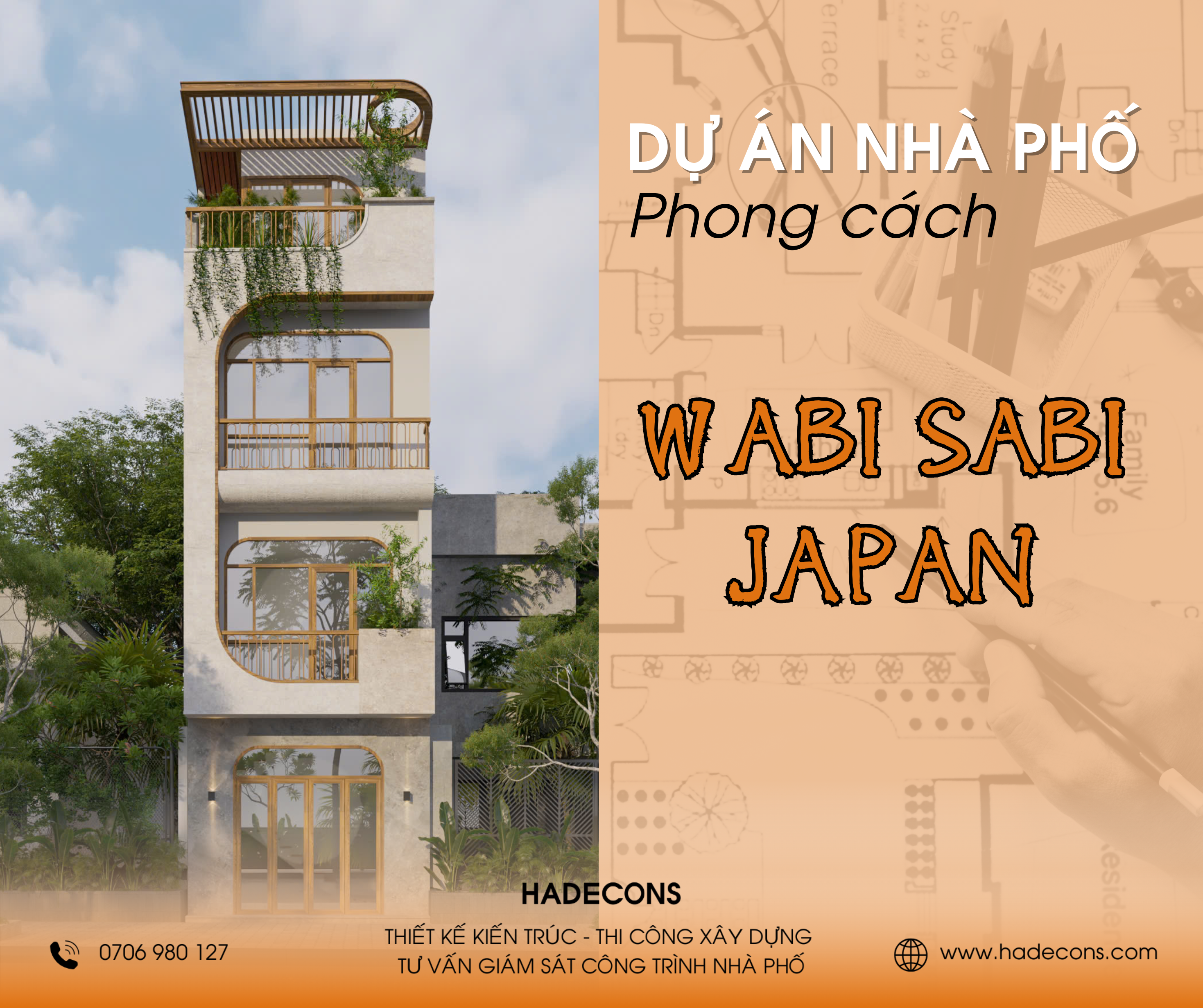 Dự án nhà phố nhật bản HADECONS
